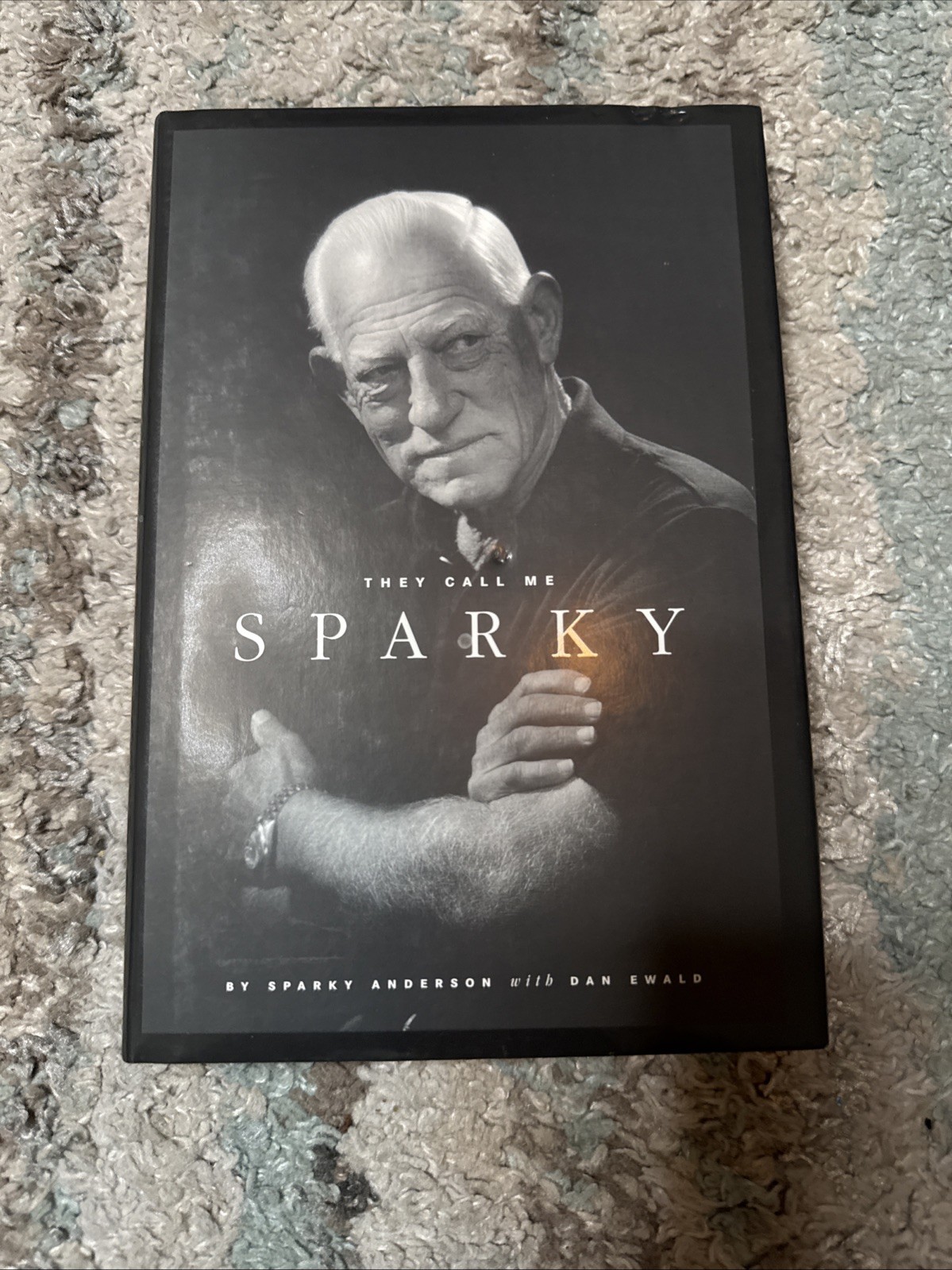 They Call Me Sparky by Sparky Anderson with Dan Ewald (1998, Hardcover) Auto
