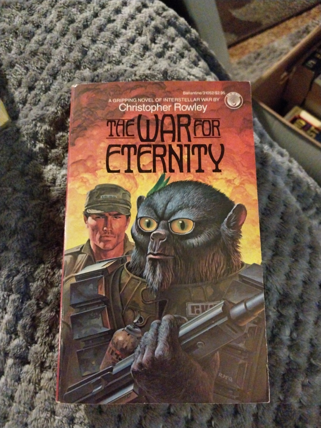 The War For Eternity by Christopher Rowley 1983 paperback 337 pages very good