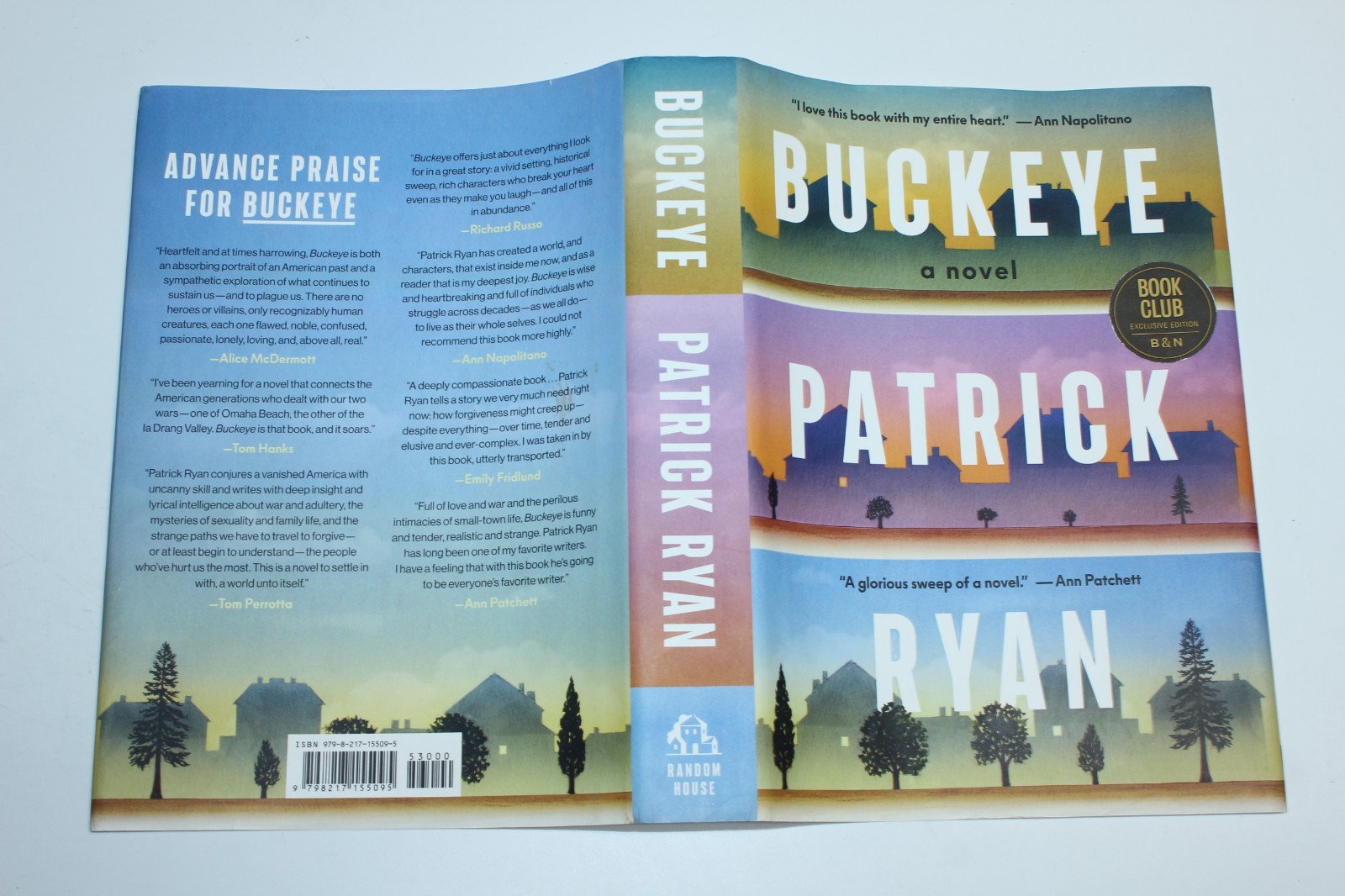 Buckeye: A Novel by Patrick Ryan 2025 Hardcover B&N Exclusive