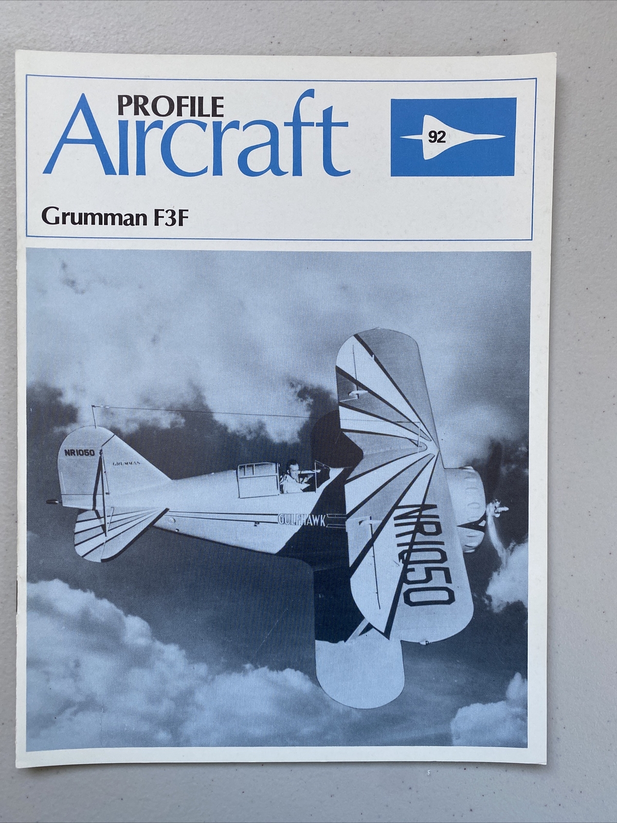 VINTAGE PROFILE AIRCRAFT WWII AIRPLANE MAGAZINE GRUMMAN F3F