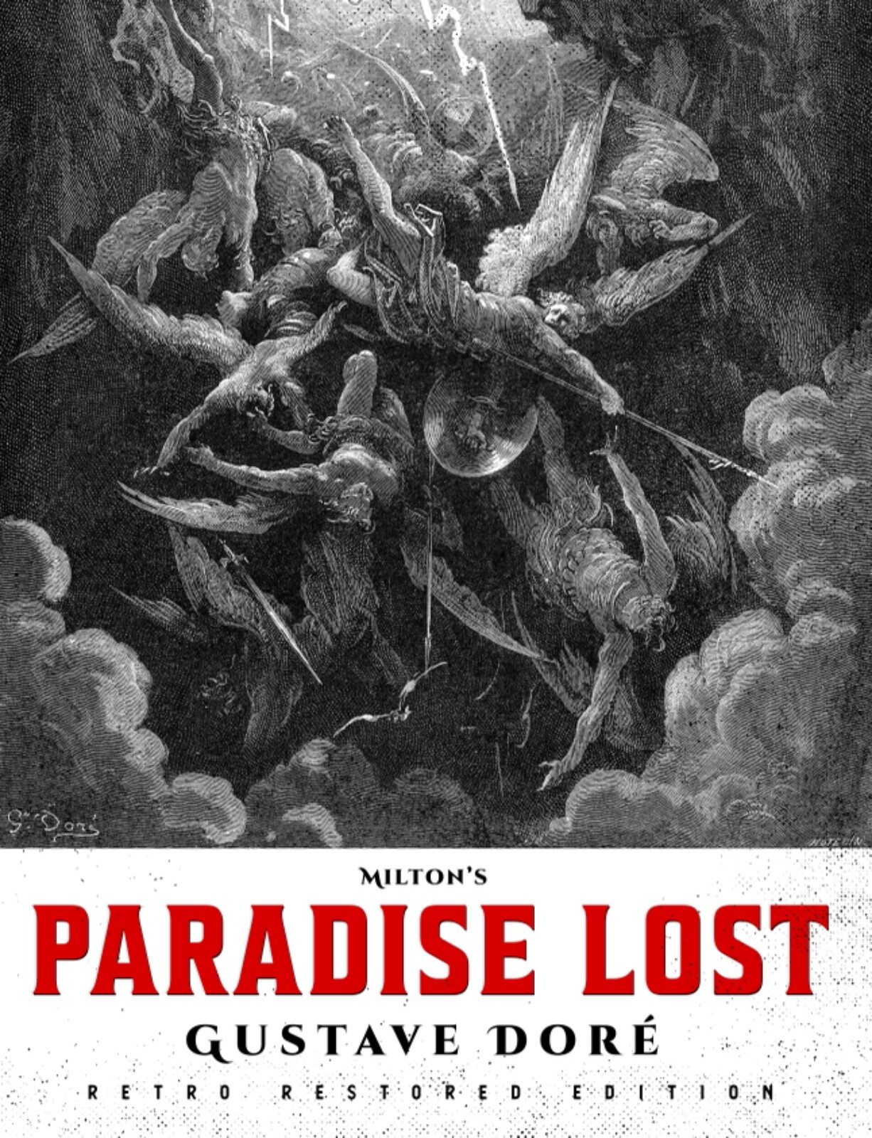 HARDCOVER – Milton’s Paradise Lost: Gustave Doré Retro Restored Edition *NEW*
