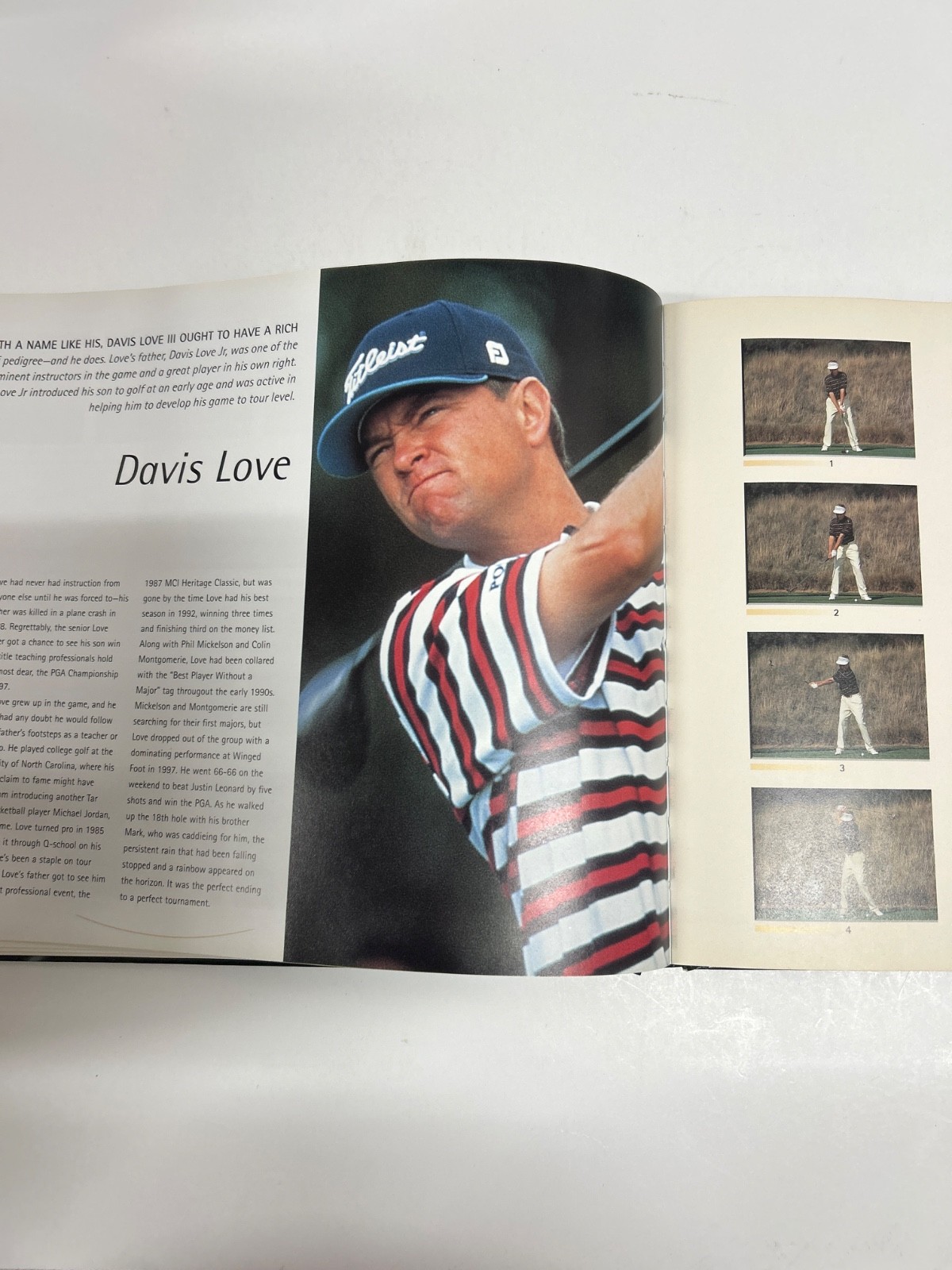 2 Vintage Golf Books “The Swing” 2001 &”Super-Stars of Golf” 1978