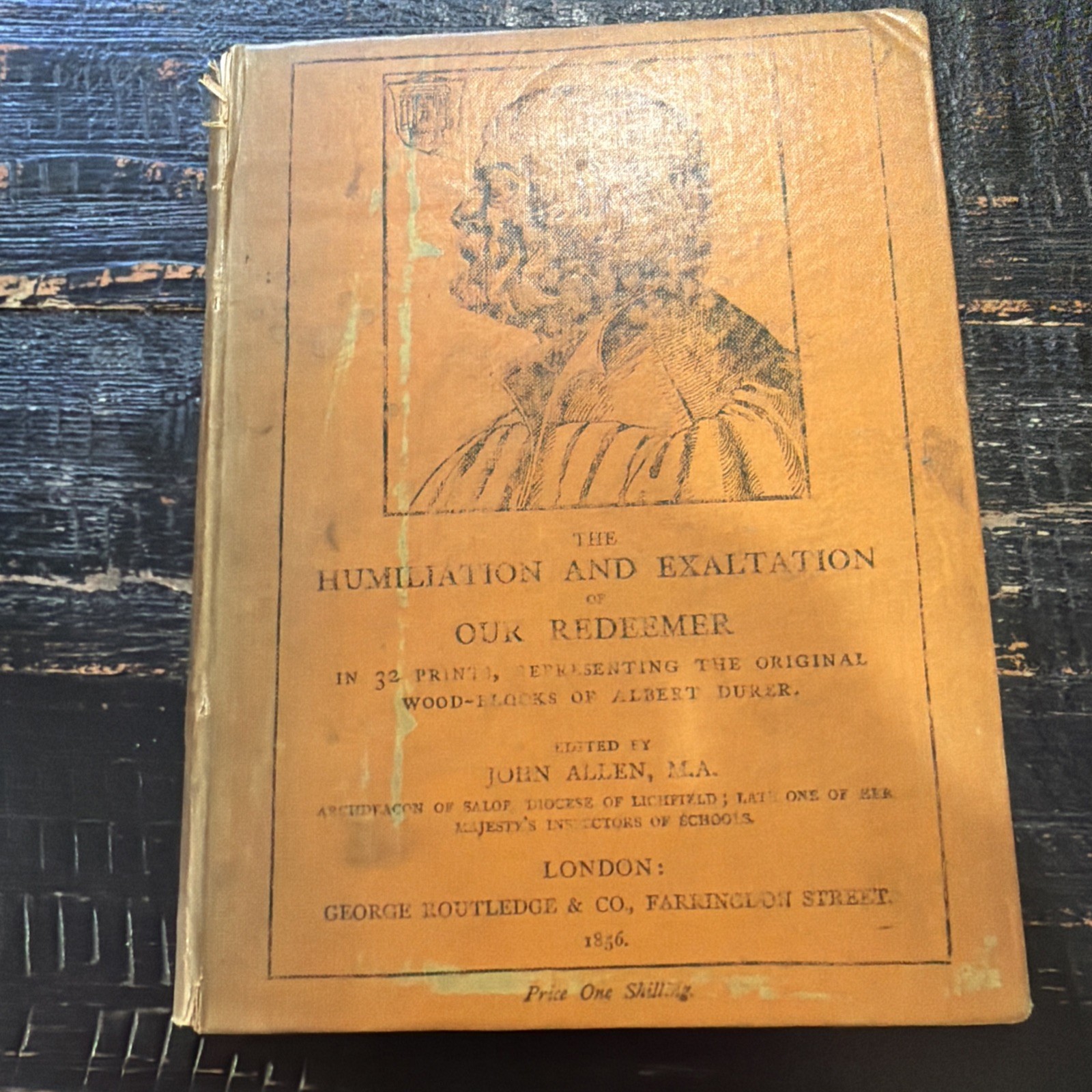 John Allen, Humiliation & Exaltation of Our Redeemer 32 Durer Prints 1856 1st ED