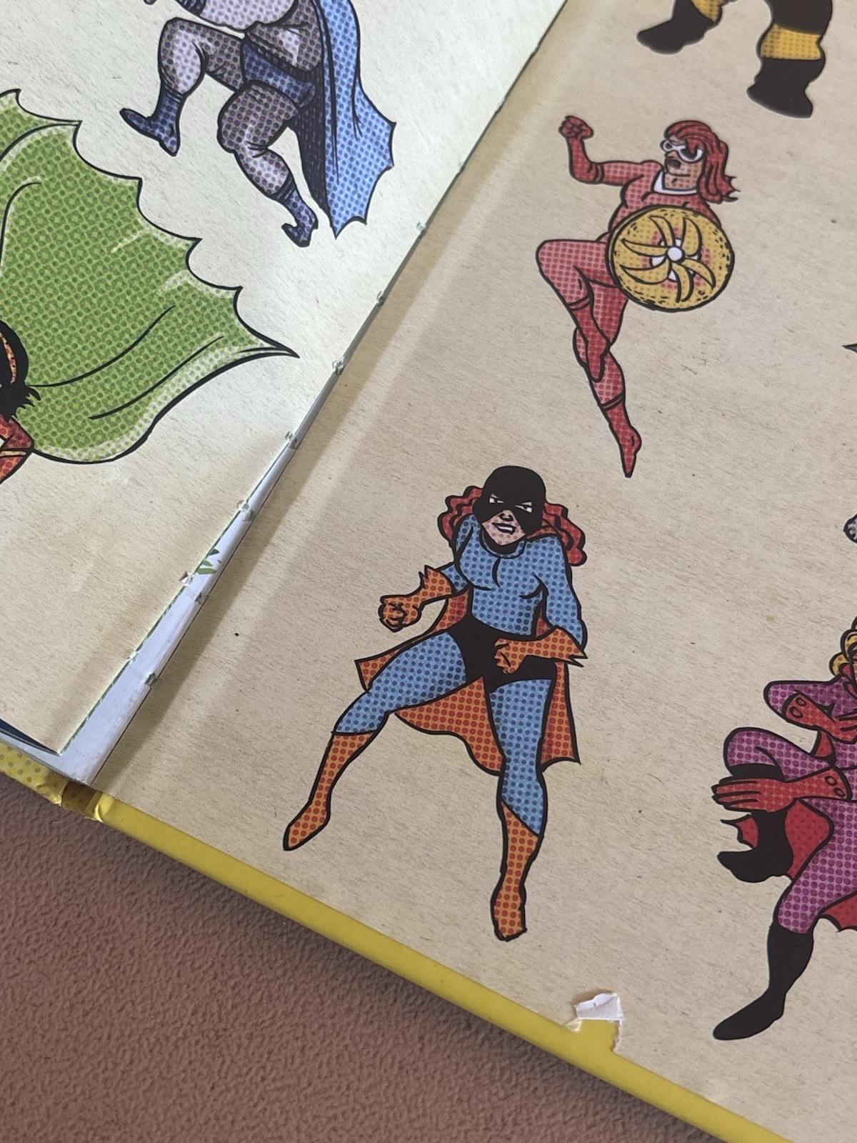 Superhero Instruction Manual HC Kristy Dempsey Kids Book Binding Issue