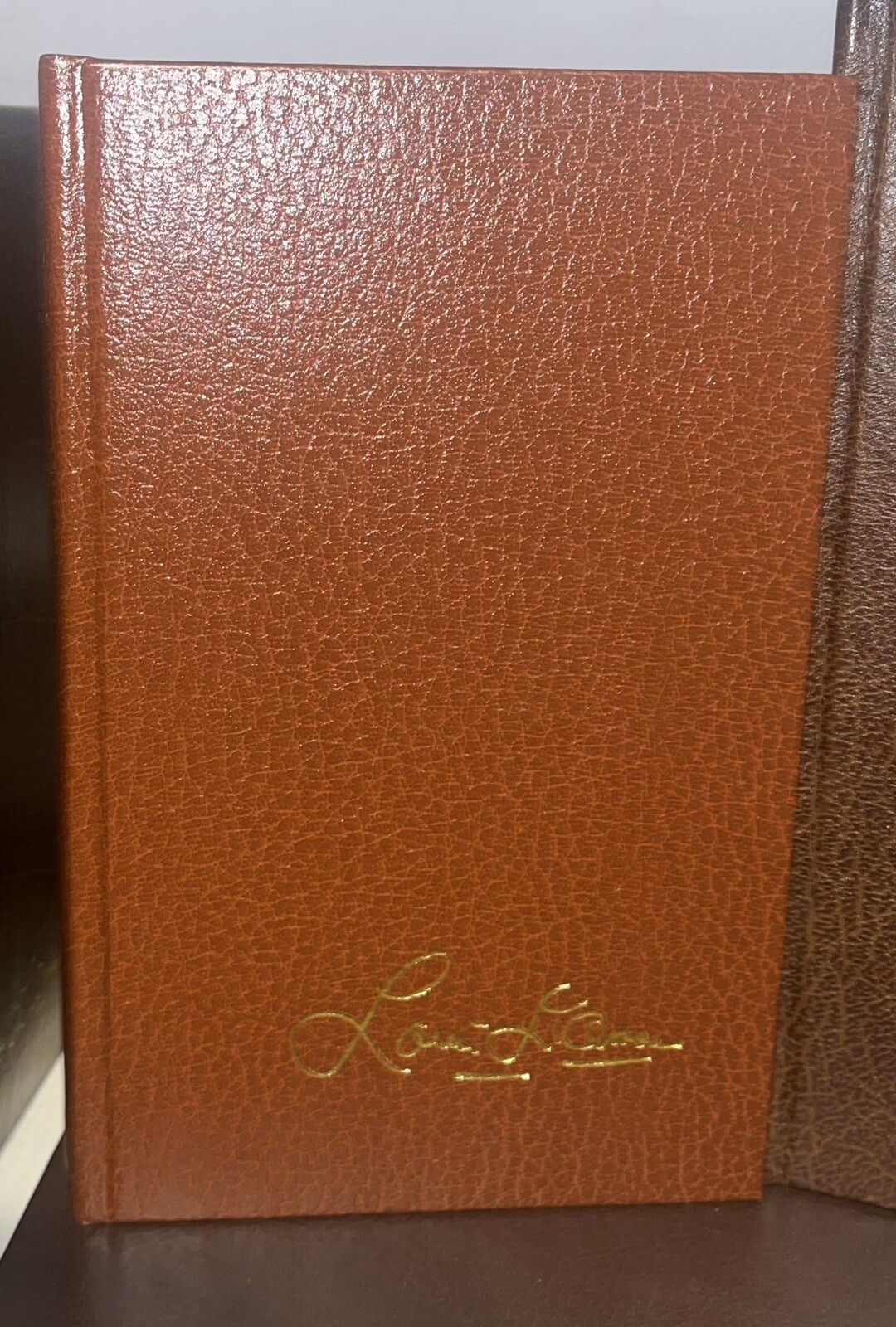 L’Amour Collection Complete Set 130 Books GENUINE LEATHER Ed. Not Leatherette
