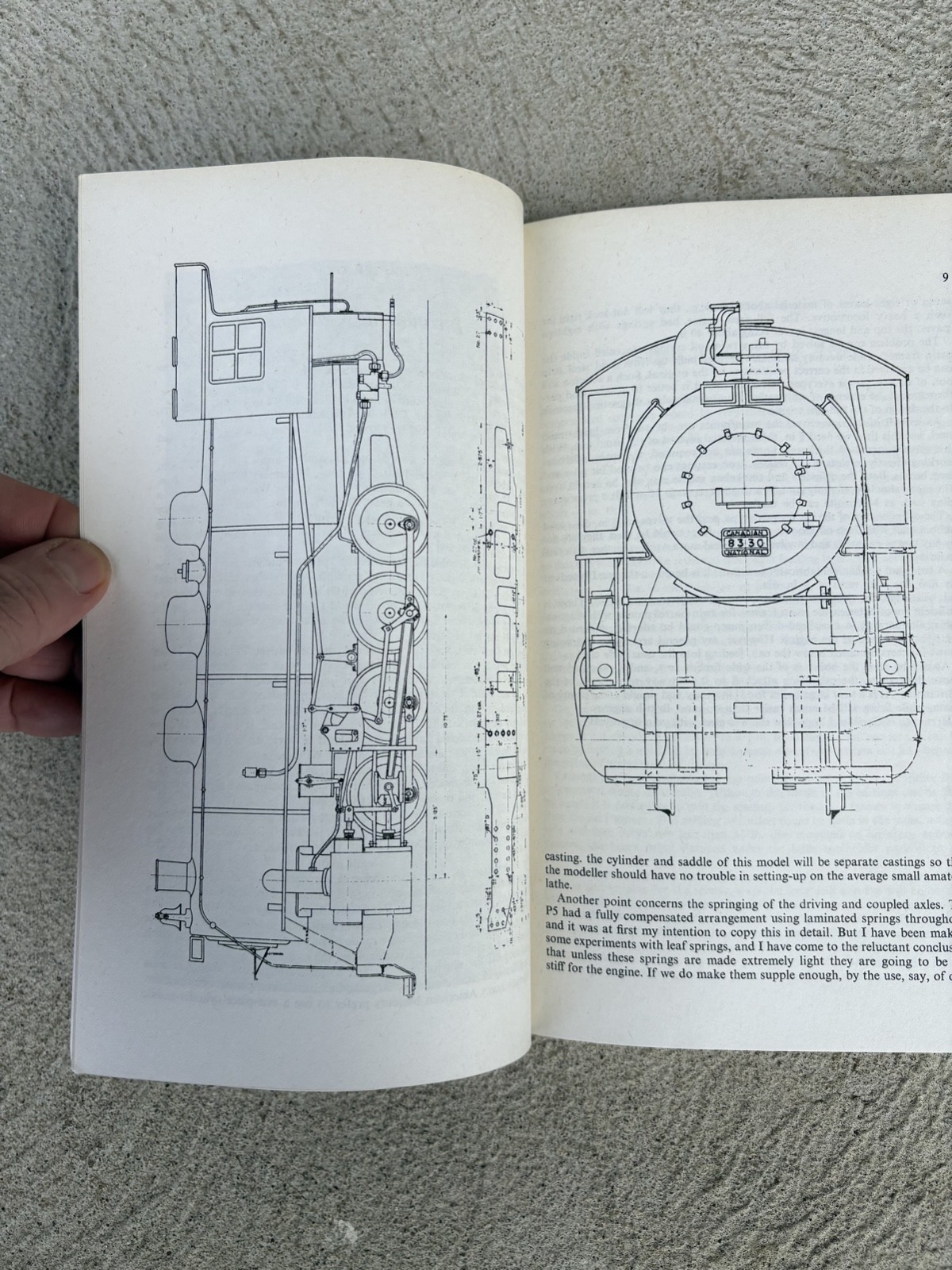 0-8-0 Canadian Switcher Caribou in 3 1/2 in. Gauge paperback Book Evans 1977 M2