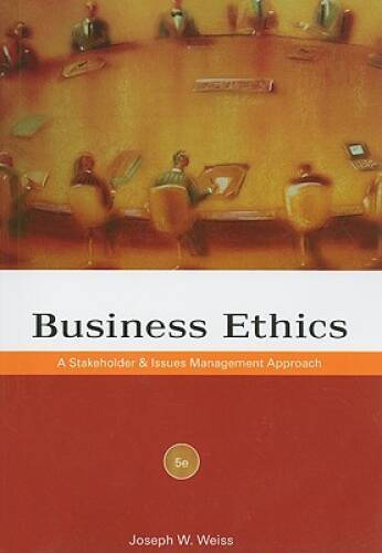 Business Ethics: A Stakeholder and Issues Management Approach – Paperback – GOOD