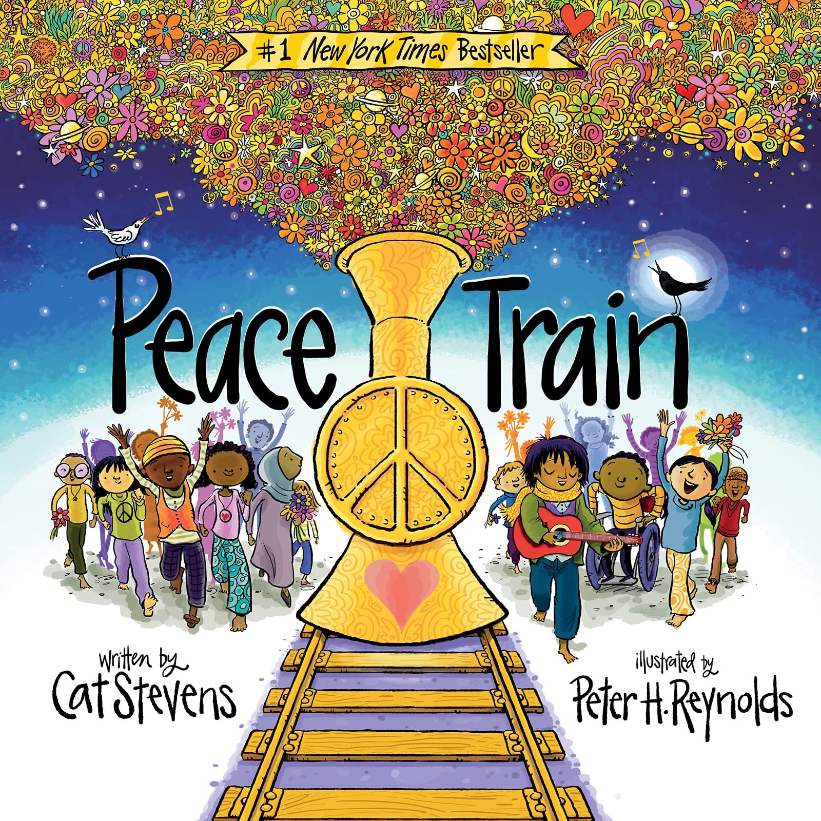 Peace Train – hardcover Stevens, Cat|Reynolds, Peter H.
