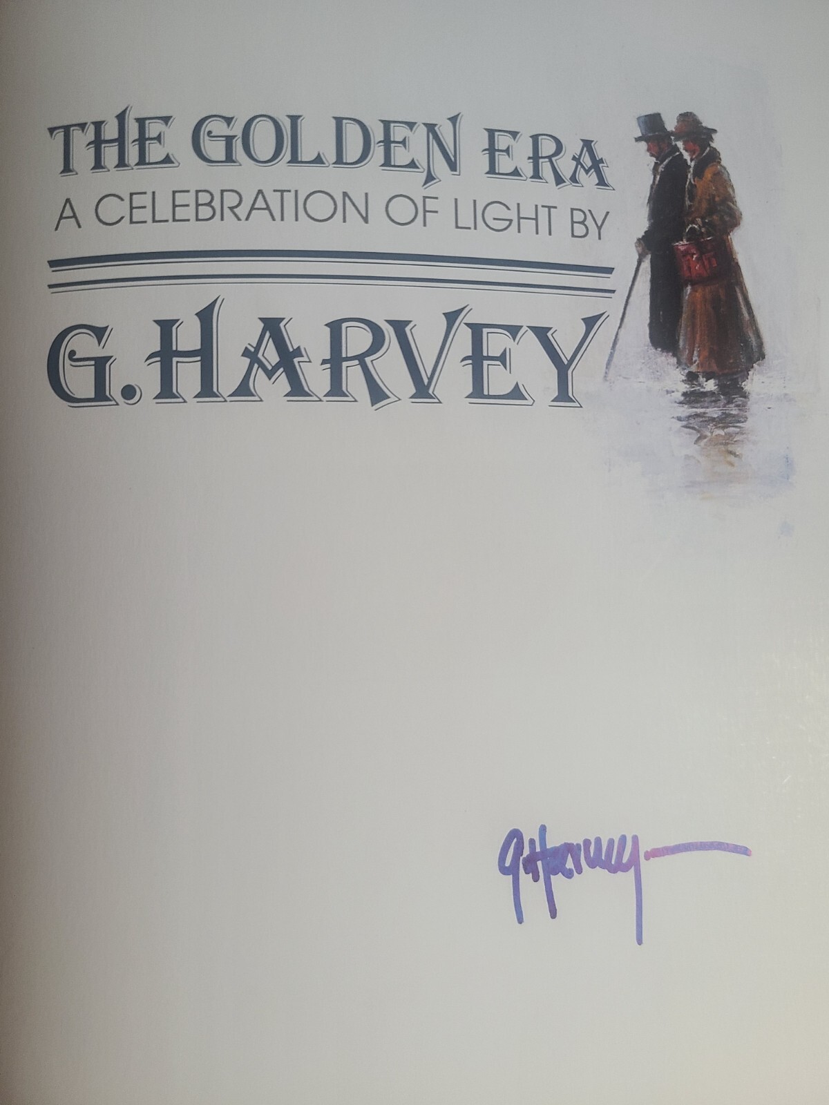 GERALD HARVEY SIGNED LIMITED EDITION – The GOLDEN ERA Artist Book 137/1250