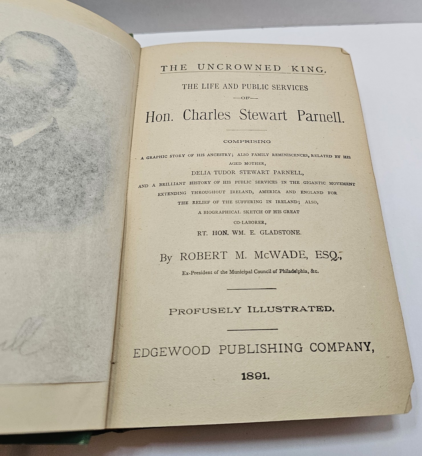 The Uncrowned King: First Edition – Illustrated – Hardcover – Collectible – 1891