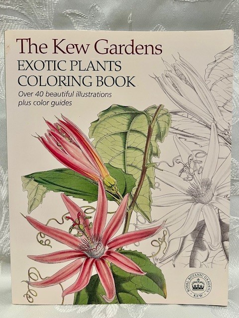 The Kew Gardens Exotic Plants Coloring Book