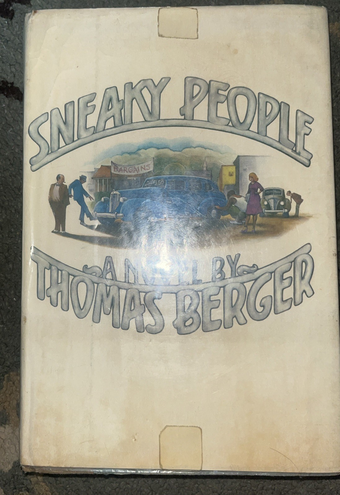 Sneaky People by Thomas Berger (1975 Hardcover) First ed.