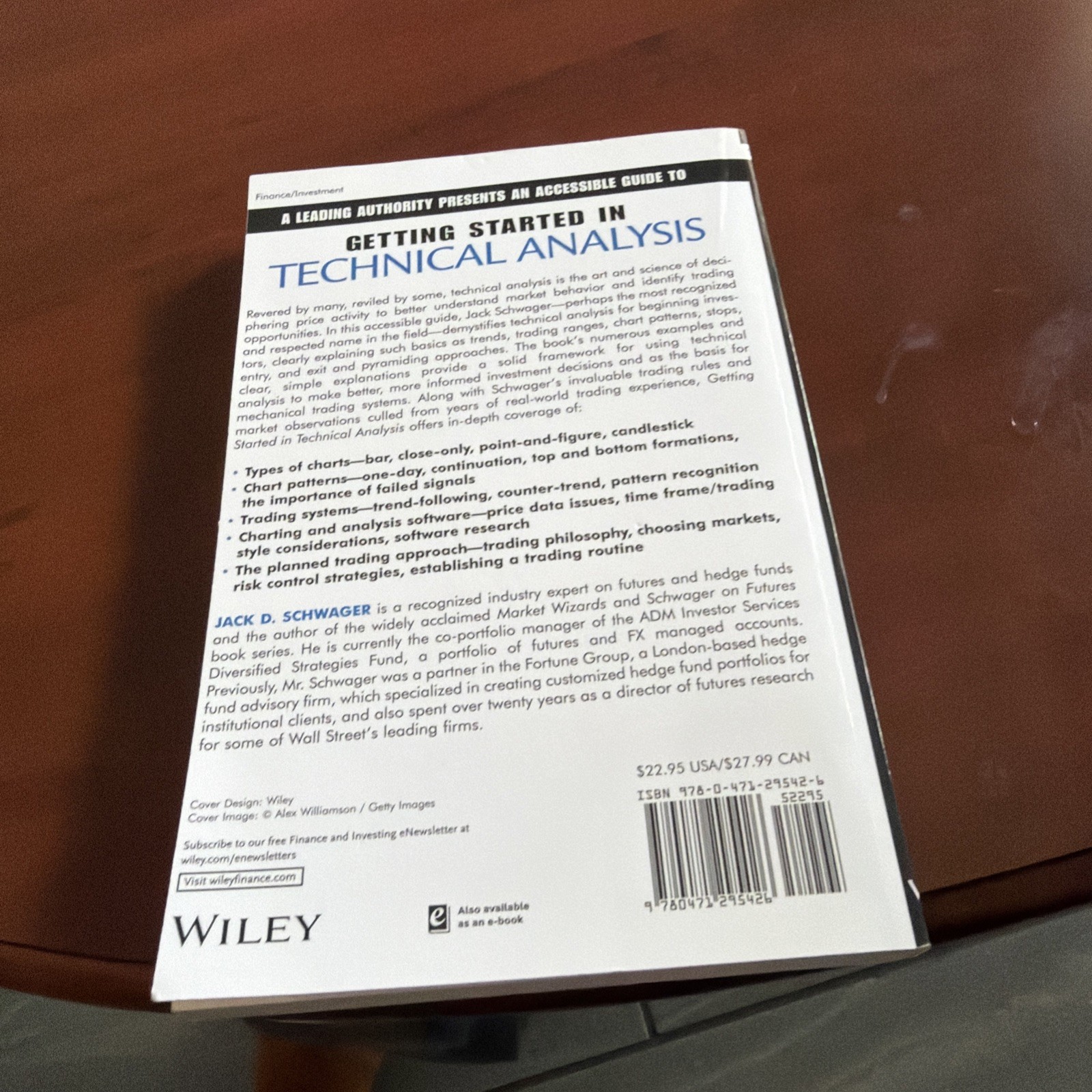 Getting Started in Technical Analysis by Jack D. Schwager (1999, Trade…