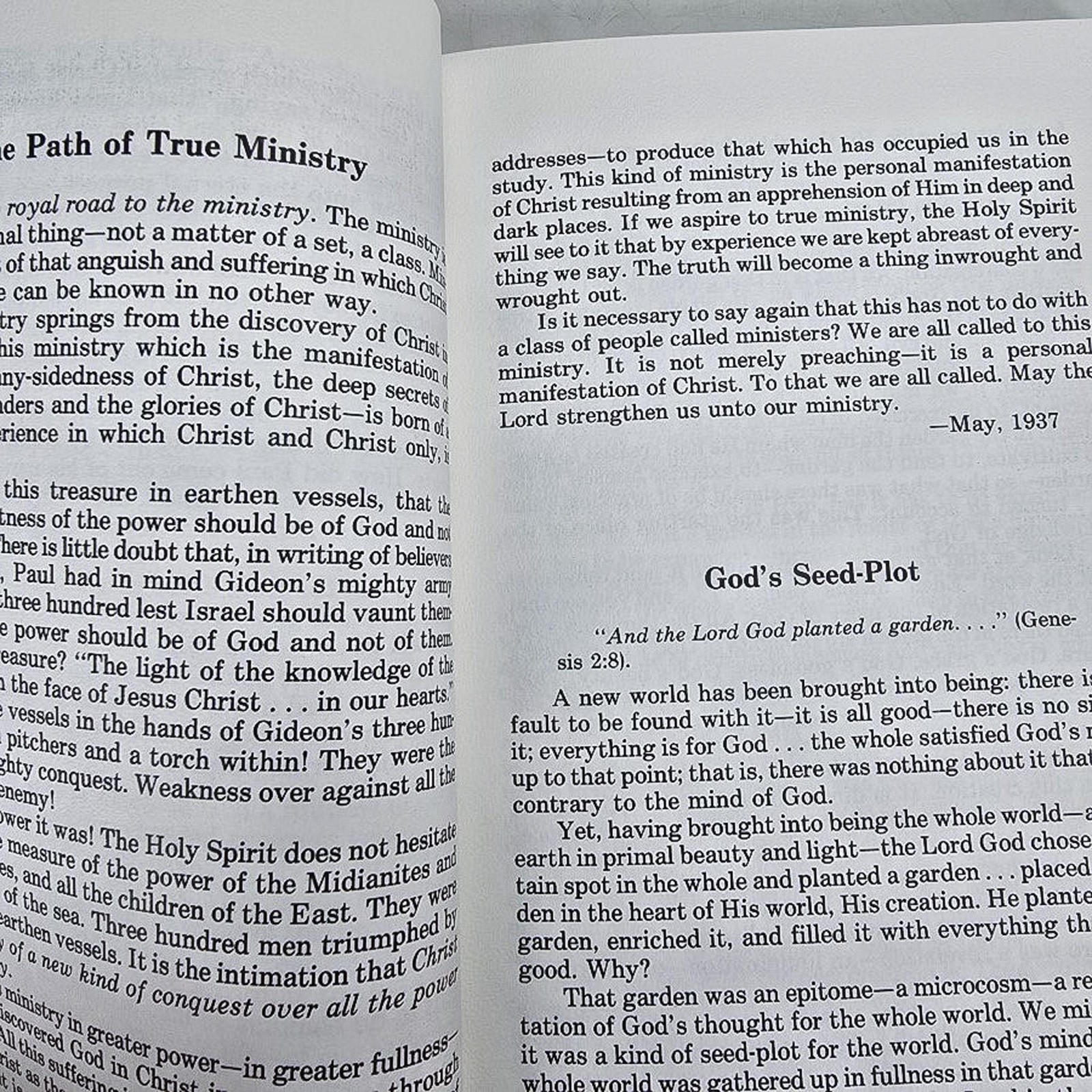 Living Water Deep Wells Revelation Vol 2 T Austin-Sparks PB Christian Book Vtg