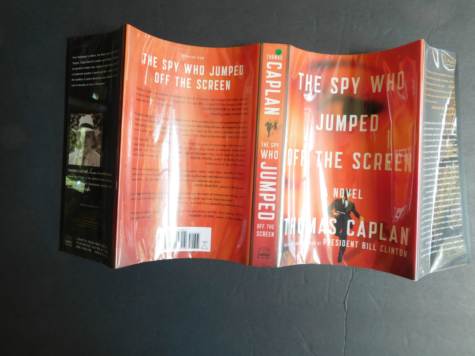 Spy Who Jumped off Screen Thomas CAPLAN 2012 Intro by Bill CLINTON unread HCDJ