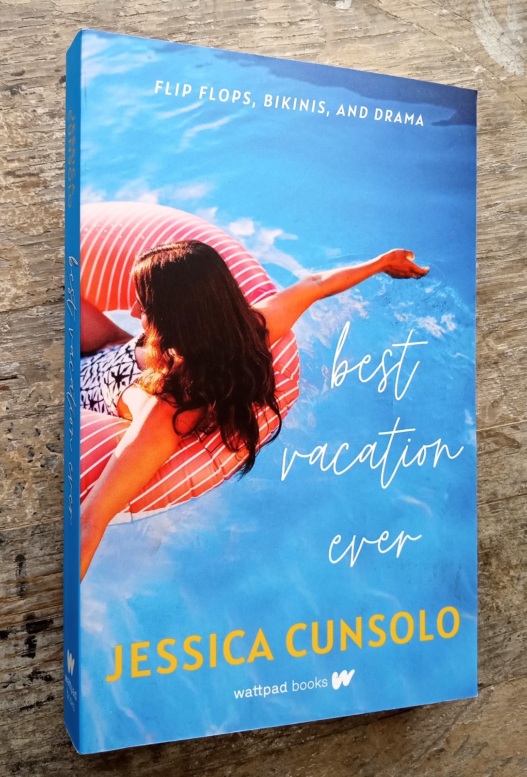 Best Vacation Ever ~2023 PB~ Jessica Cunsolo SIGNED Friendship Romance YA Novel