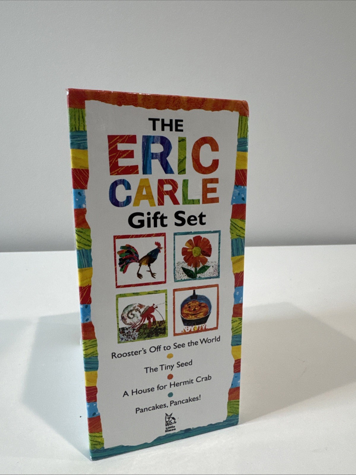 The Eric Carle Gift Set by Eric Carle Lot of 4 Board Books Tiny Seeds Pancakes