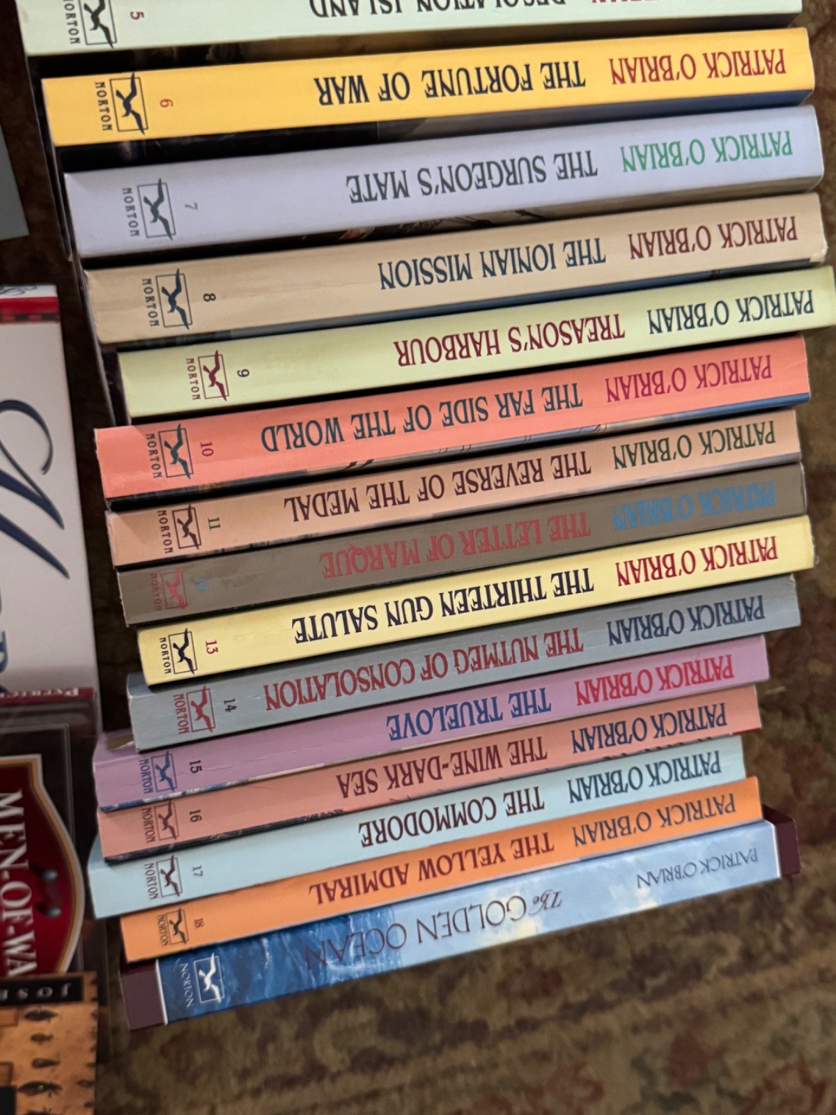 PATRICK O’BRIAN Aubrey Maturin Complete Series 1-18 Set & related companions