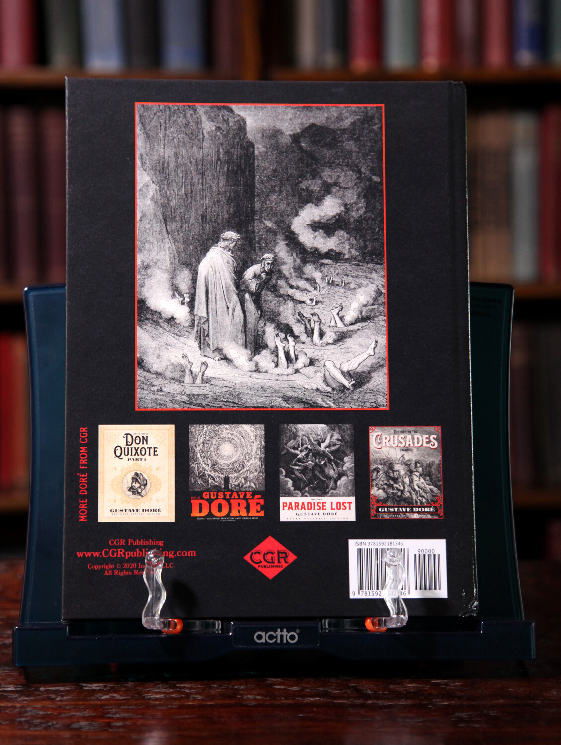 HARDCOVER – Dante’s Inferno: Retro Hell-Bound Edition *NEW Book*