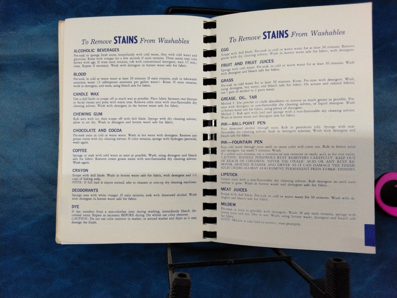 Vintage Emmanuel United Methodist Church Cookbook Scaggsville, Maryland