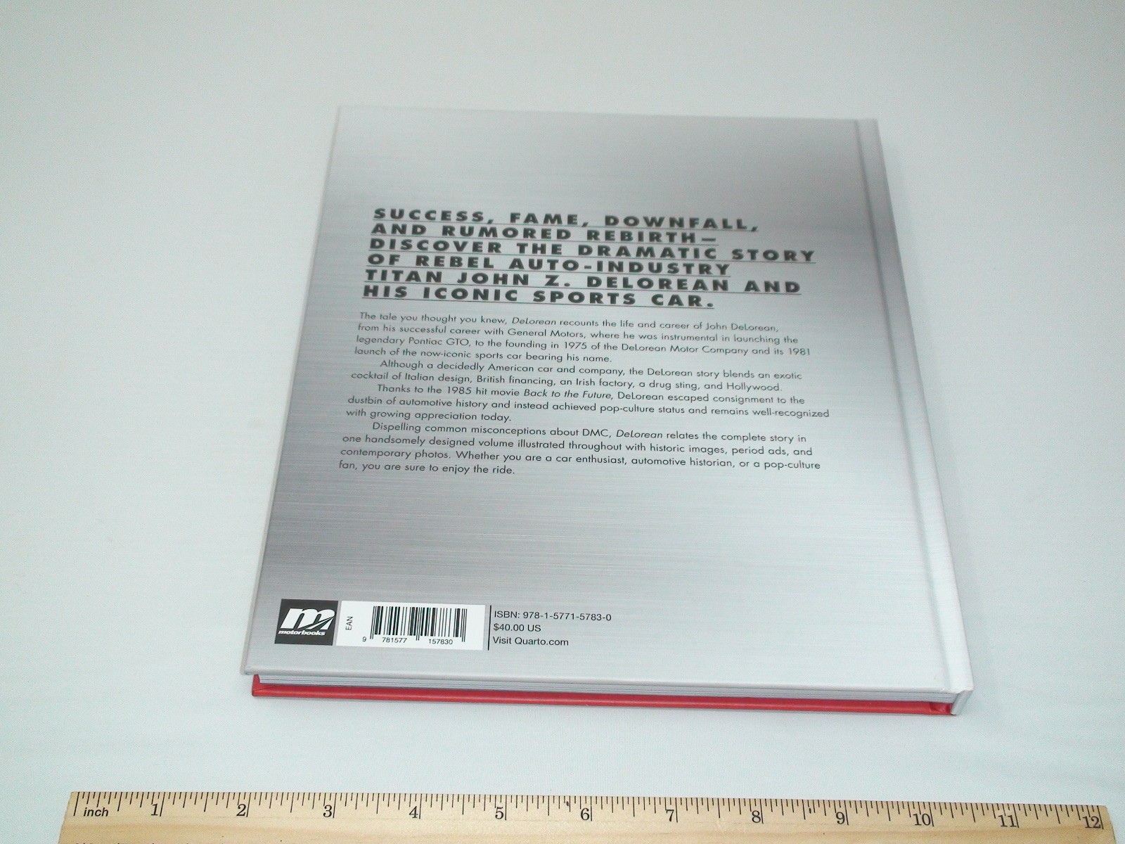 DeLorean Motor Company Hardcover Book – 192 Pages by Matt Stone