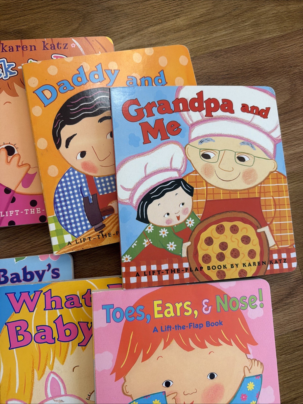 The Complete Karen Katz Collection Of 8 Lift The Flap Story Board Books 2007