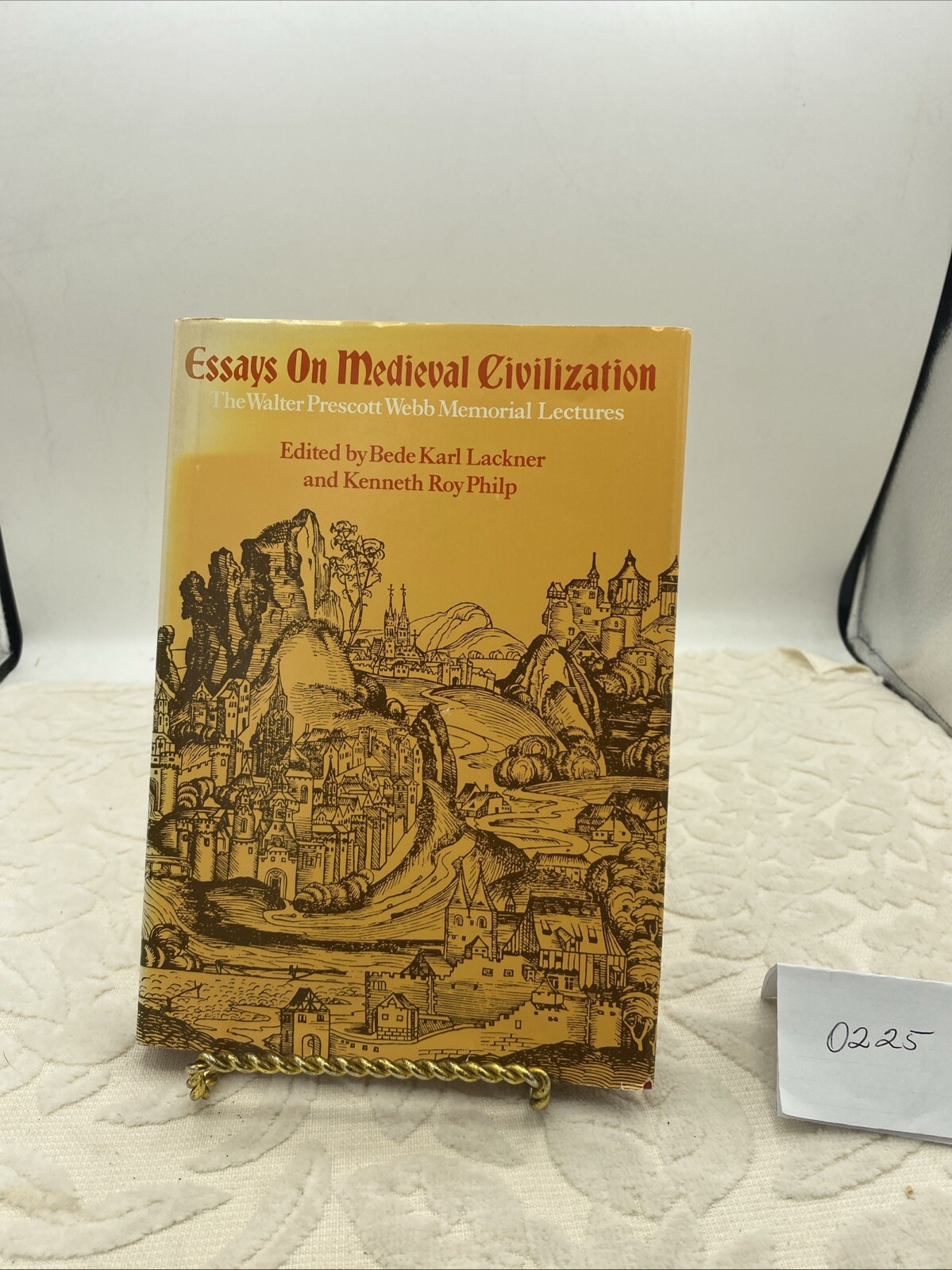 ESSAYS ON MEDIEVAL CIVILIZATION (THE WALTER PRESCOTT WEBB By Bede K. Lackner VG+