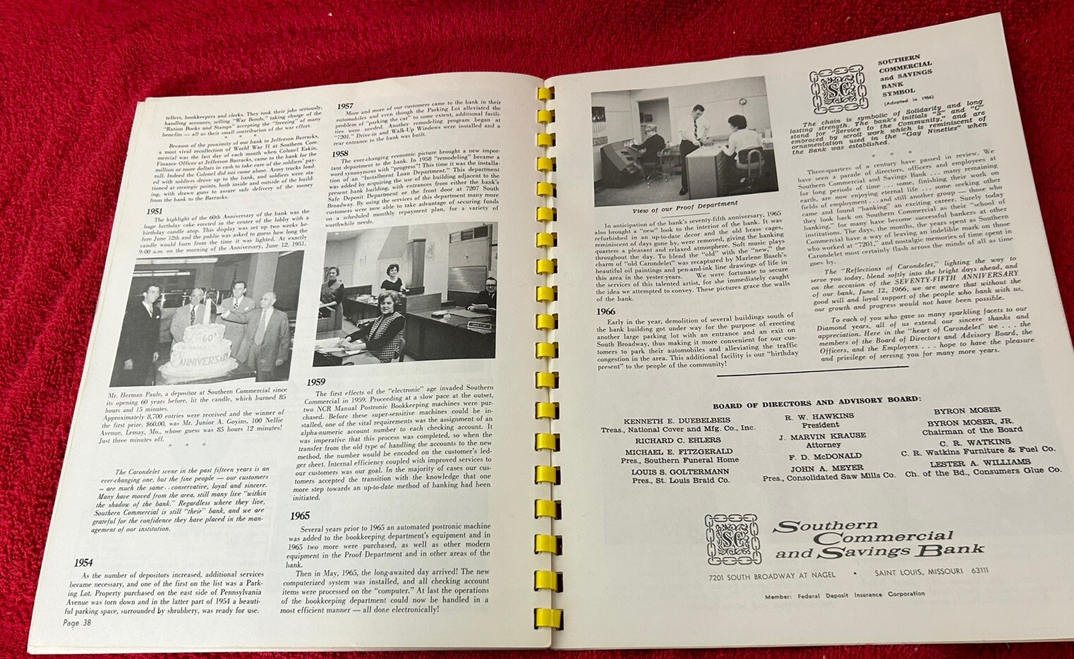 REFLECTIONS OF CARONDELET (1891 – 1966) ST LOUIS MO Missouri book
