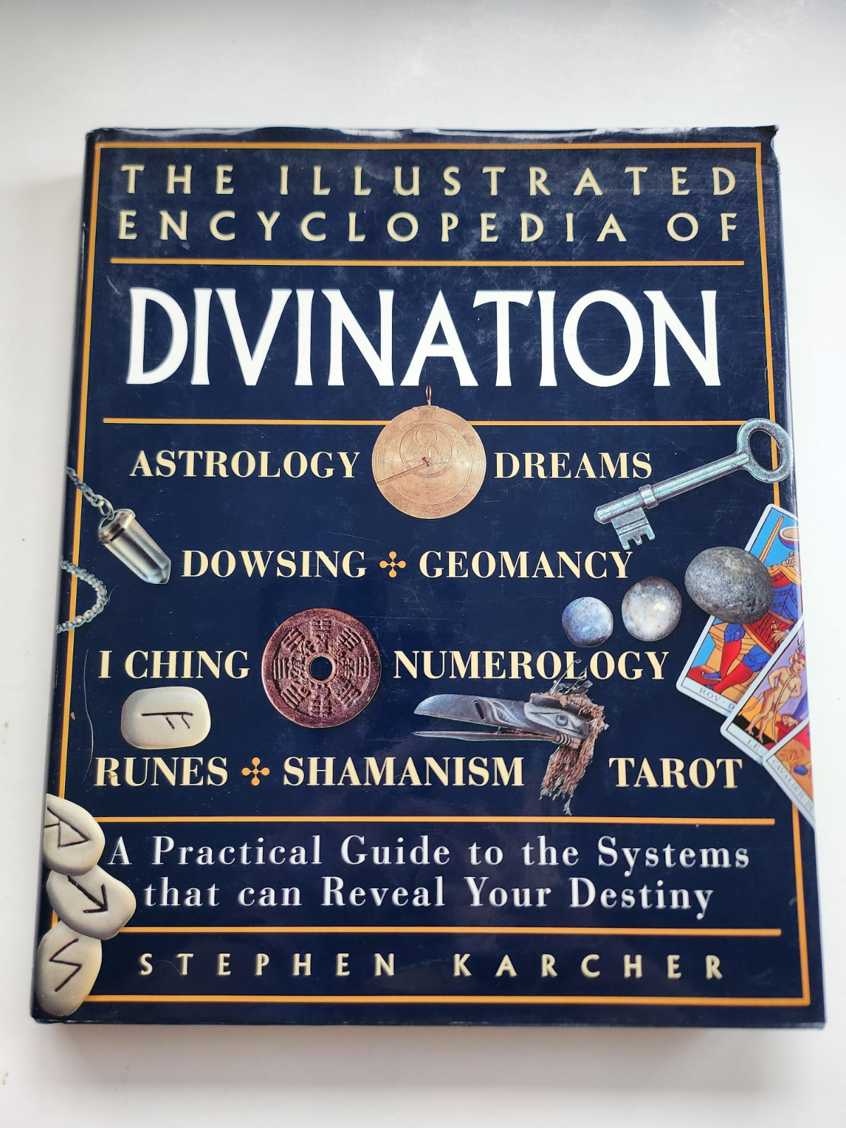 Illustrated Encyclopedia of Divination Stephen Karcher Tarot Astrology 1997