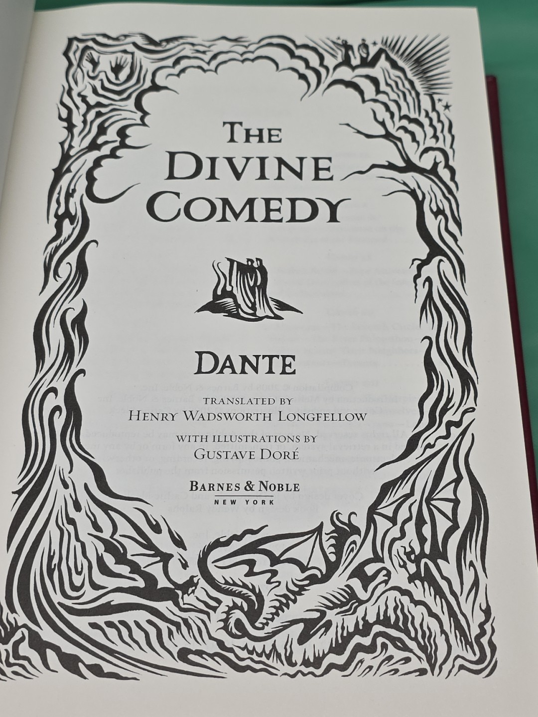 The Divine Comedy By Dante Translated By Henry Wadsworth Longfellow 2008 HC