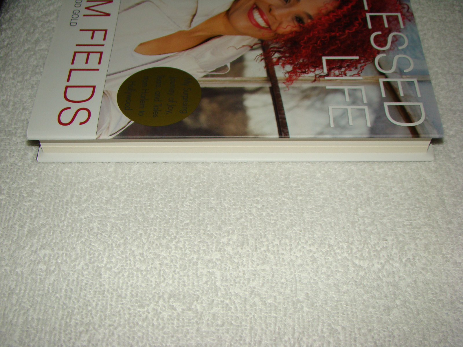 Kim Fields Signed 1st Edition Hardback Book Blessed Life JSA #T41939 Tootie