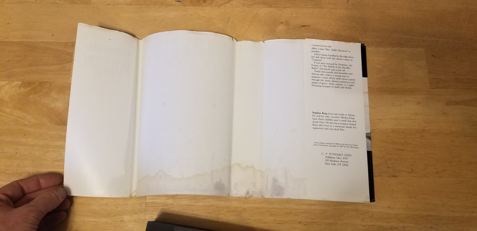 Skeleton Crew Stephen King 1985 Hardcover includes The Mist