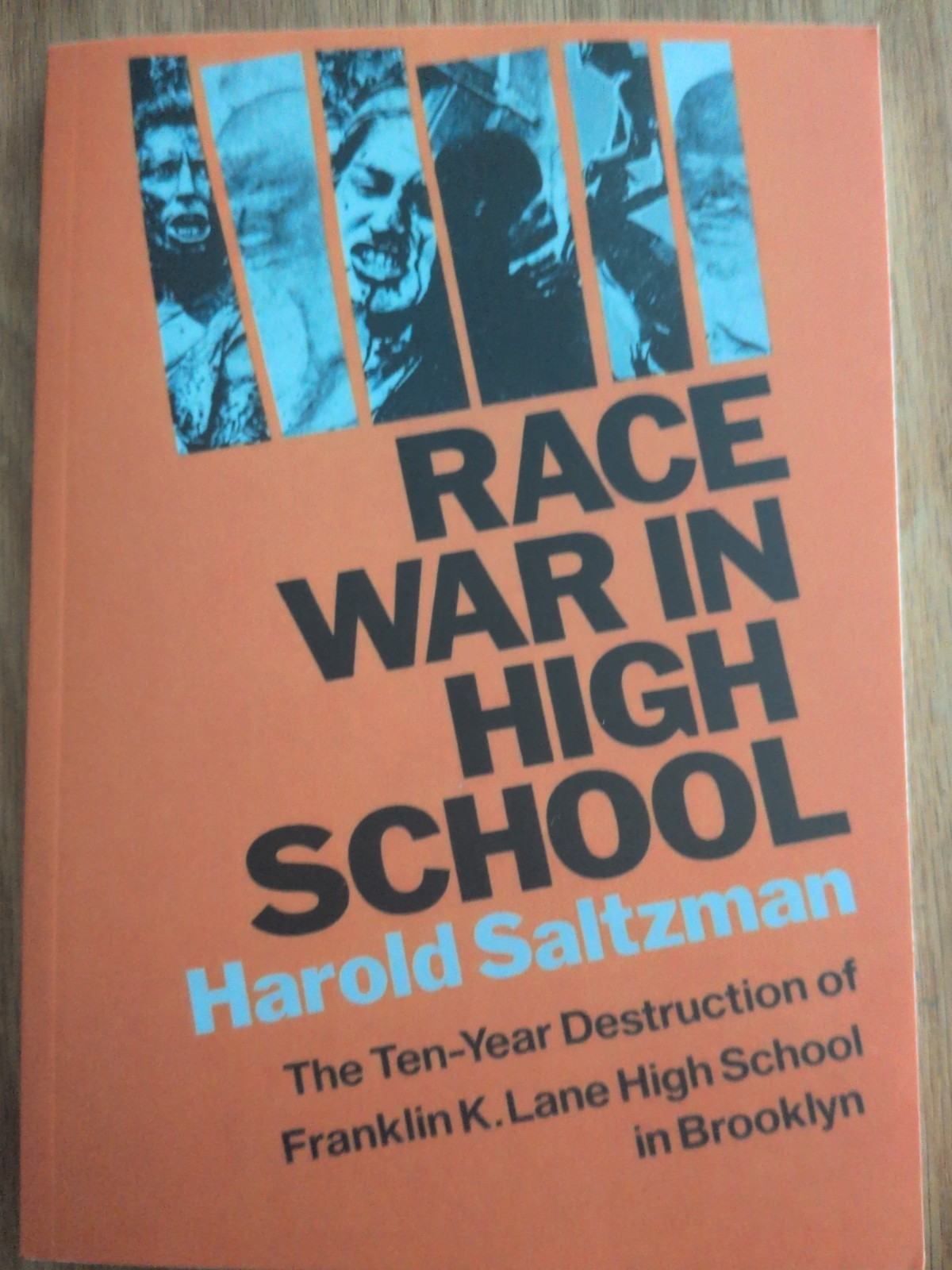 RACE WAR IN HIGH SCHOOL HAROLD SALTZMAN