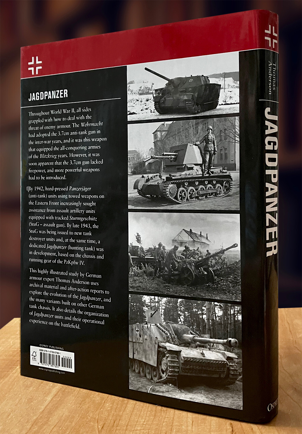 Jagdpanzer By Thomas Anderson; Osprey Publishing, 2024 Hardcover; New