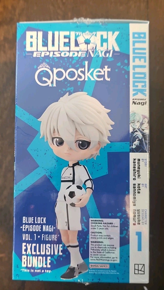 Blue Lock: Episode Nagi 1 + Exclusive Q Posket Figure by Kota Sannomiya FREE SH!