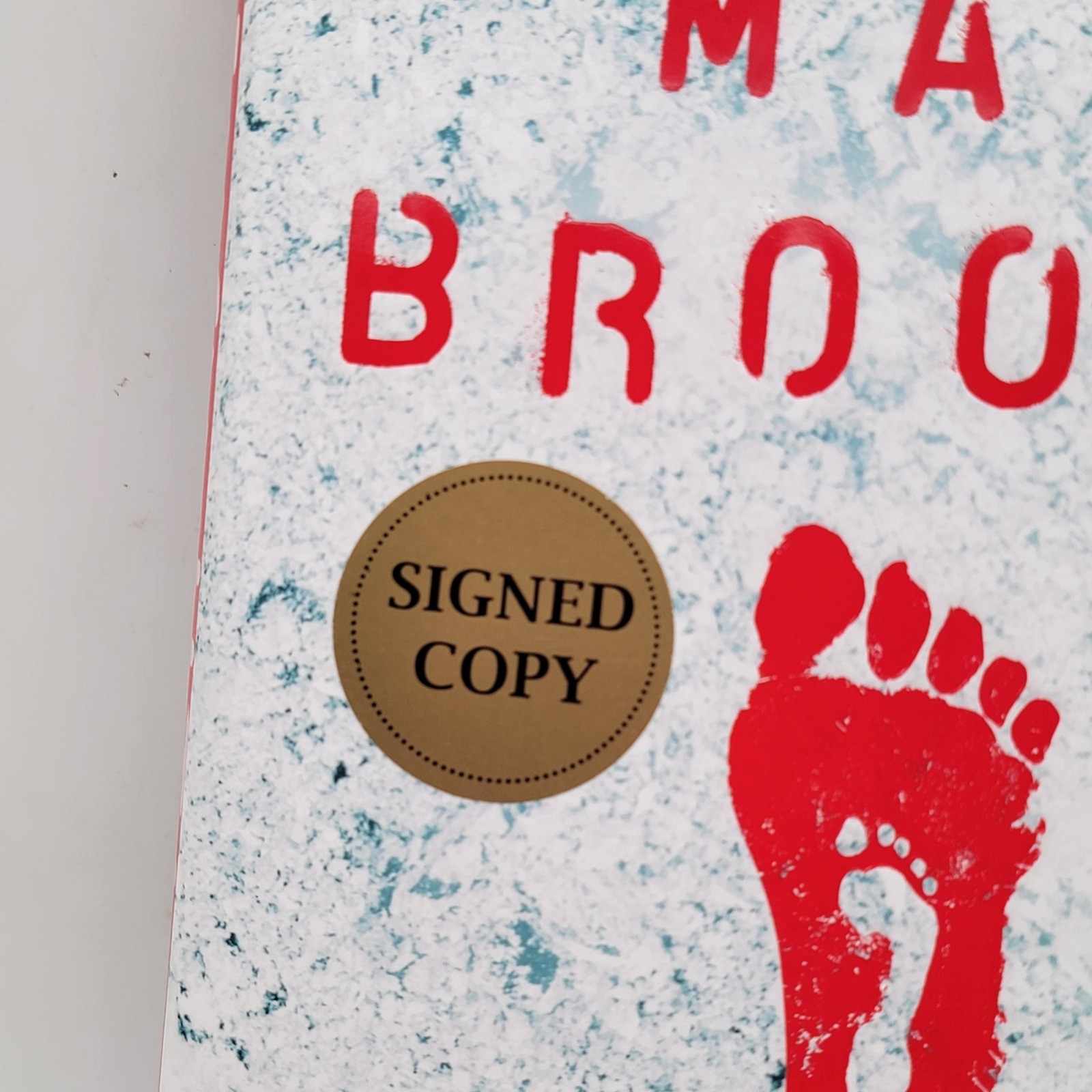Max Brooks Devolution Hardcover Signed Copy Firsthand Account Sasquatch