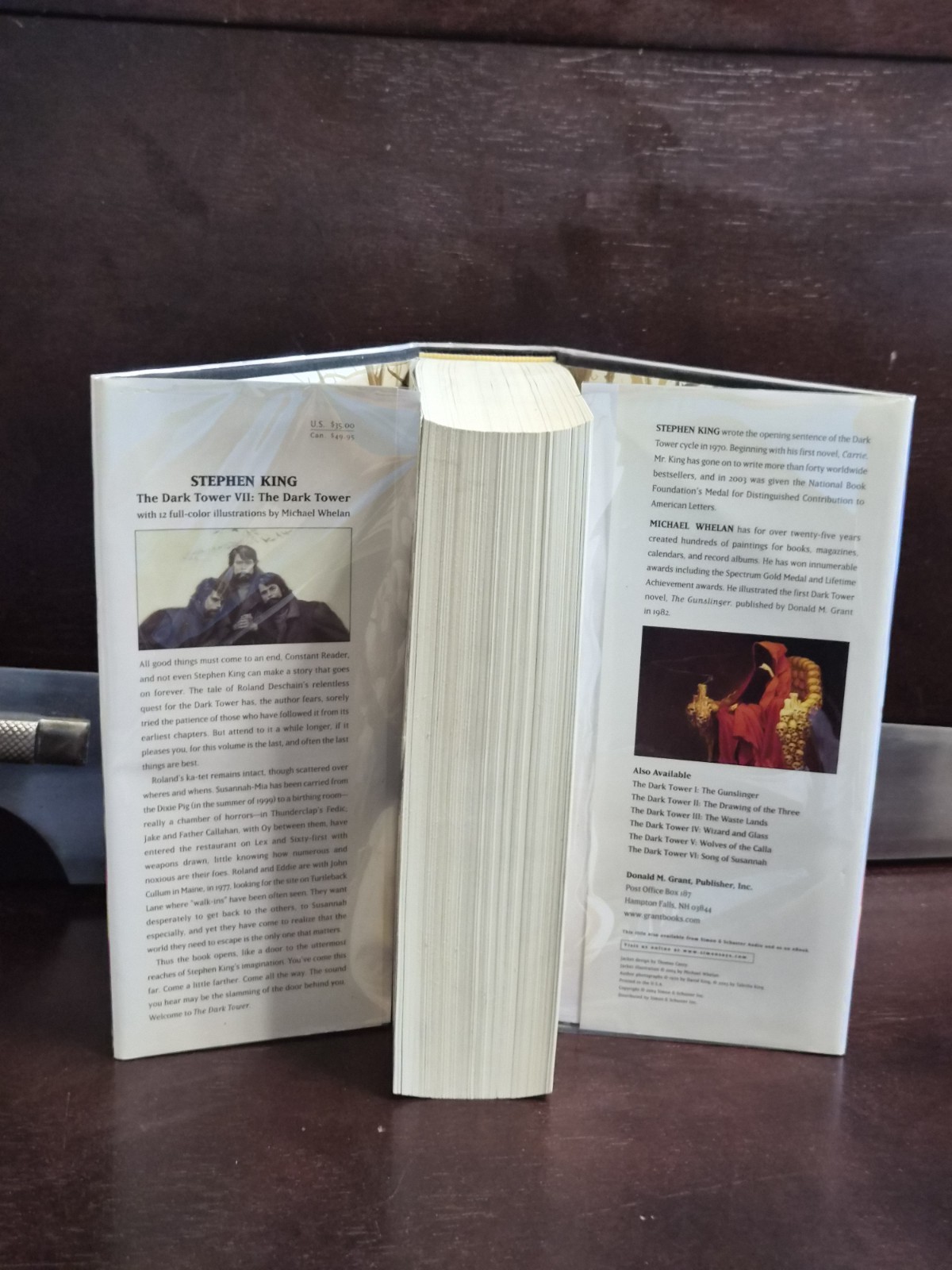Stephen King The Dark Tower 1-8 First Edition 1st Print Set 1989-2012 VG 8 Book