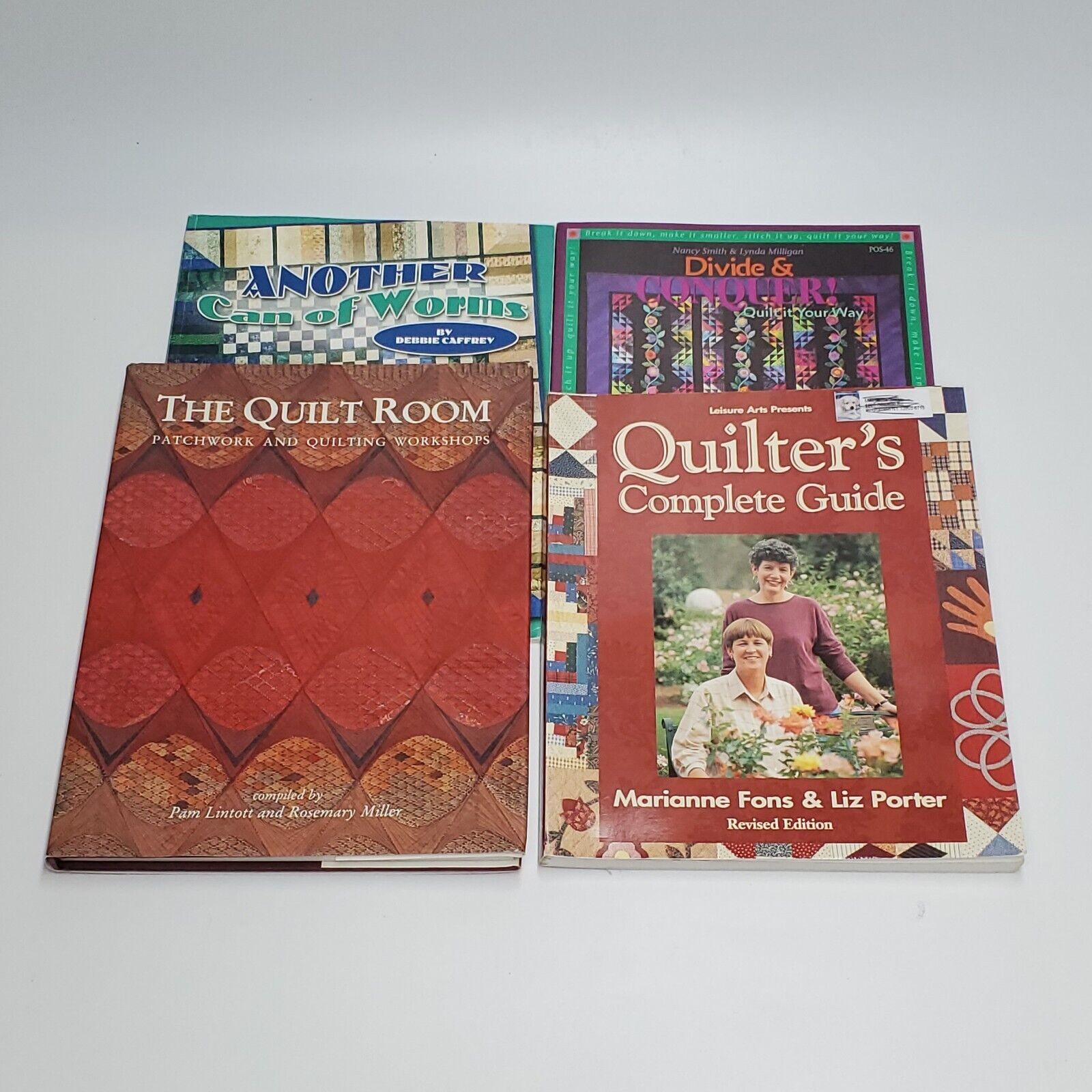 Quilting Book Lot 4 Fons & Porter Complete Guide The Quilt Room Debbie Caffrey