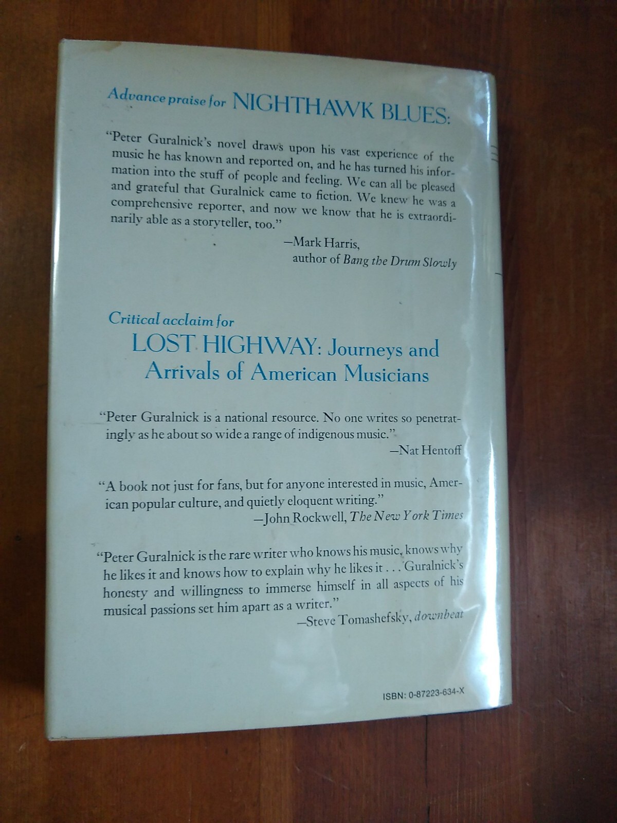 Nighthawk Blues by Peter Guralnick (1980, Hardcover), First Edition, VG/VG