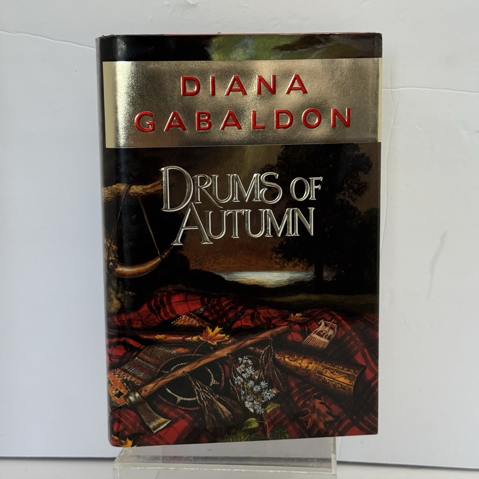 Diana GABALDON Drums Of Autumn 1997 1st Edition HCDJ 6th Print OOP COVER