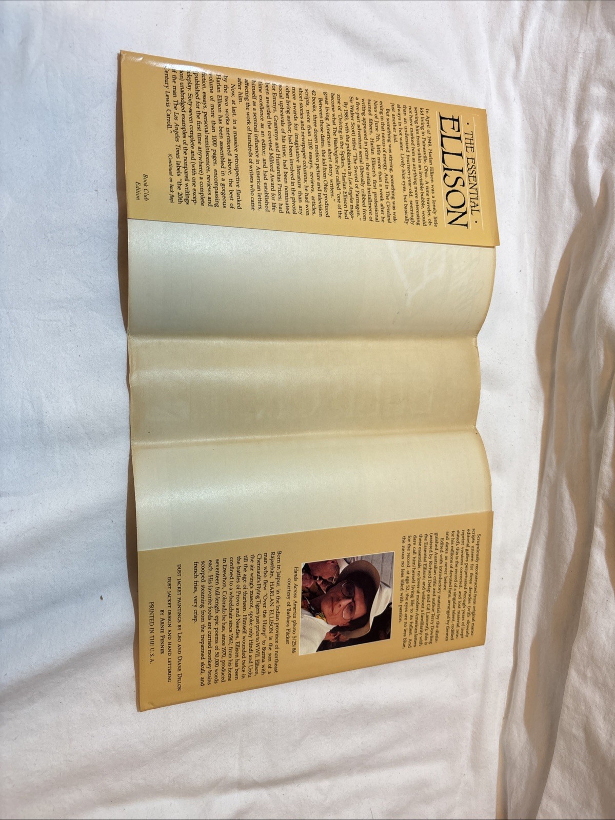 THE ESSENTIAL ELLISON: A 35-YEAR RETROSPECTIVE Harlan Ellison Terry Dowling BCE
