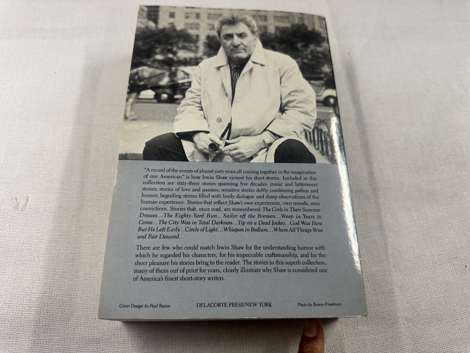 Short Stories Five Decades Irwin Shaw 1978 Literature Delacorte Press