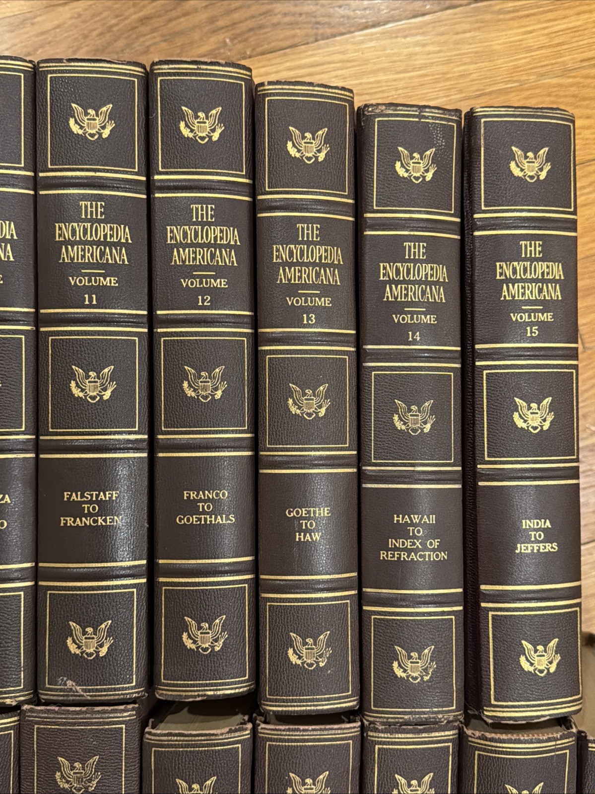 The Encyclopedia Americana 1956 Edition 30 Volume Complete Set