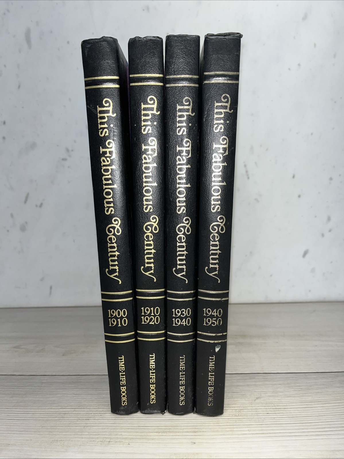 Lot Of 4 VTG, This Fabulous Century Time Life Books, 1900s-1950s