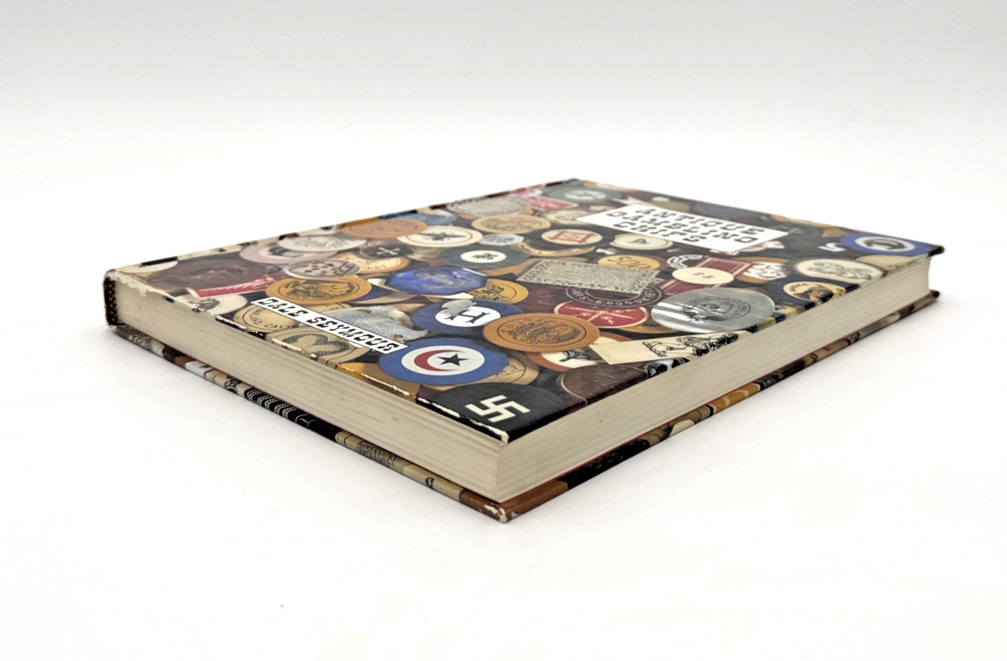 Antique Gambling Chips HC 1985 SIGNED Seymour 323/500 First Ed