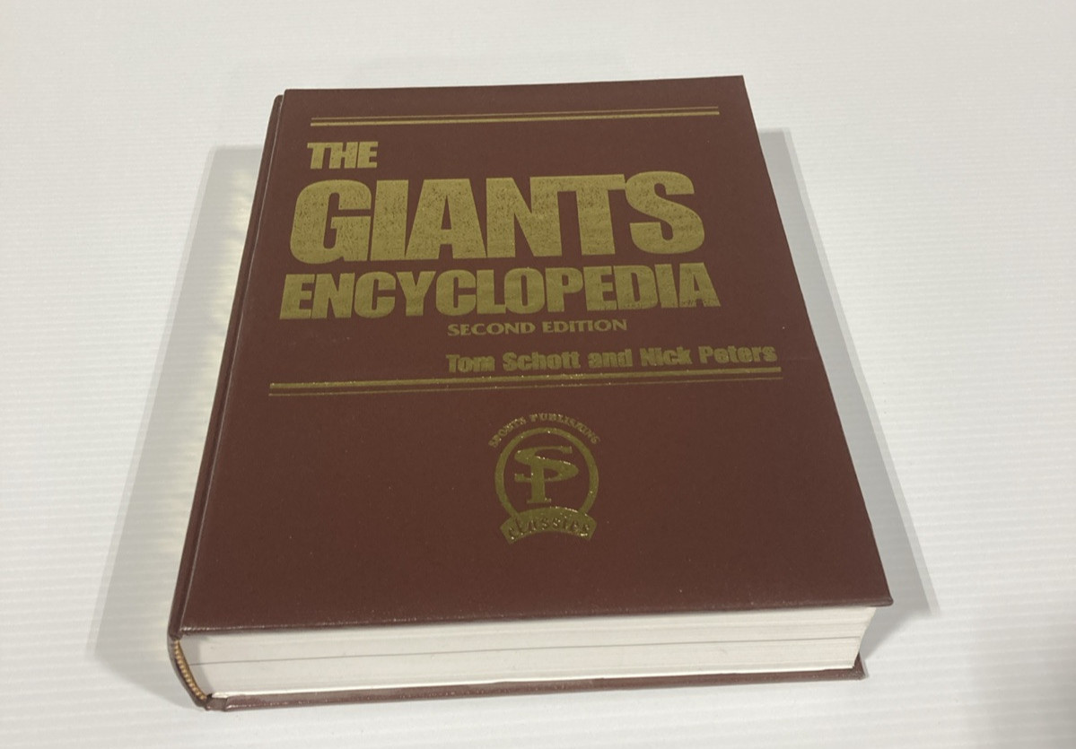 The Giants Encyclopedia 2nd Edition (Leather Bound, 2003) Signed & Numbered Ed.