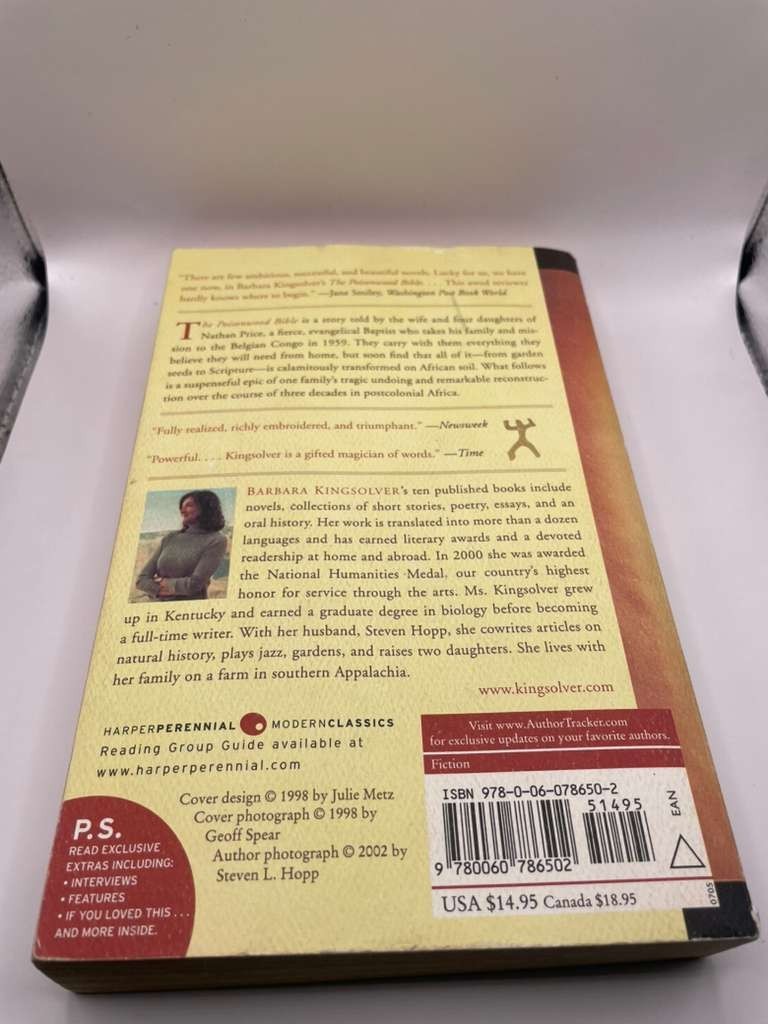 The Poisonwood Bible by Barbara Kingsolver – 1998 First Edition 1st Print VG