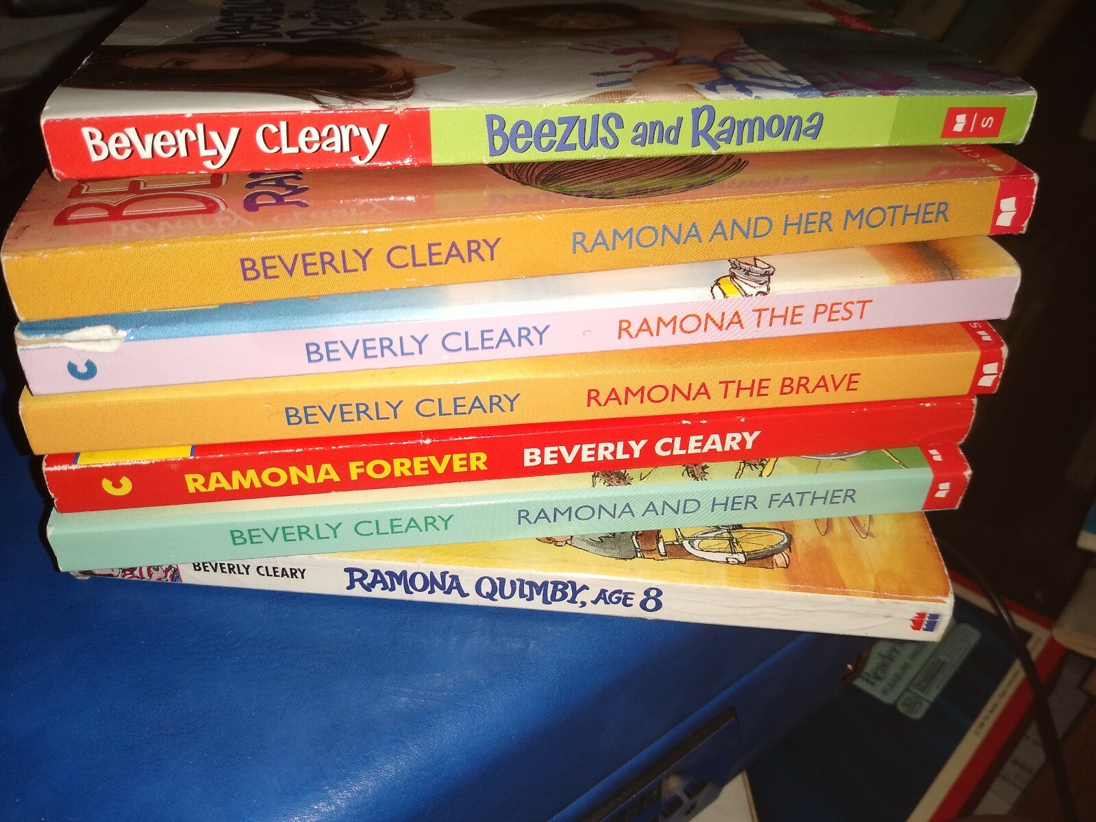 Books from Romona Series by Beverly Cleary U Pick 3.00 ea, 4.00 shipping no mat