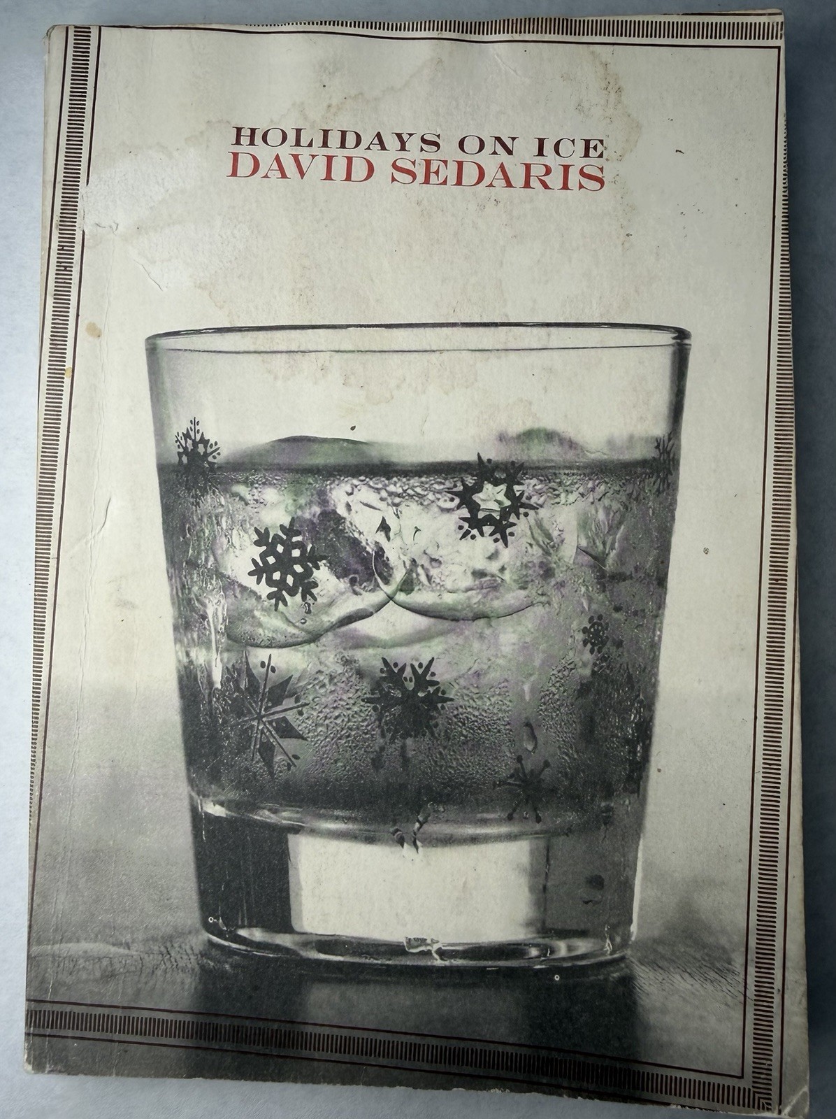 David Sedaris Holidays on Ice 1998 Back Bay Paperback Christmas Humor