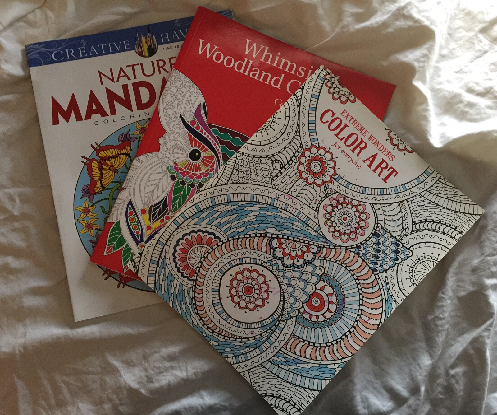 Small Lot Of Ornate Coloring Books Leisure Arts Skyhorse & Creative Haven